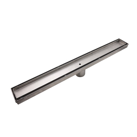 GUIDA 726077 bathroom Tile Insert 304 Stainless Steel Anti-odor Linear Drain