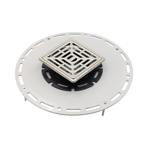 711096 71109601 Top Quality Plastic Drainage Square PVC Shower Floor Drain